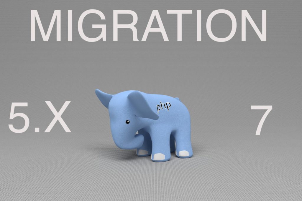 Migration version de PHP.